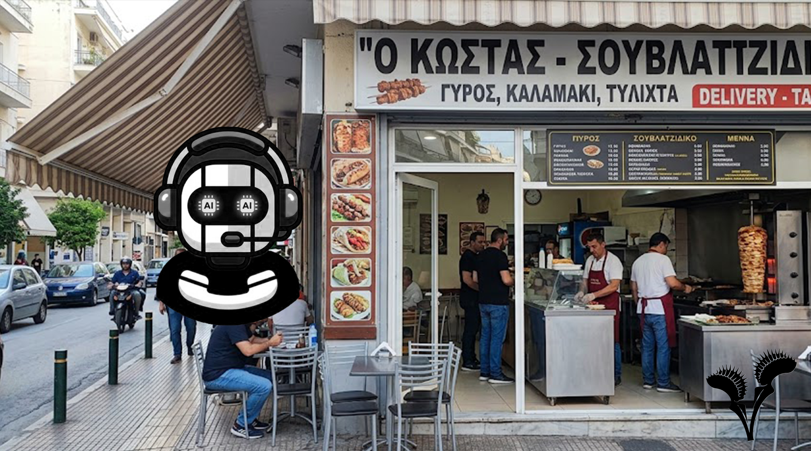 Σουβλατζίδικο: Πώς η Τεχνητή Νοημοσύνη Αλλάζει την Παραγγελιοληψία